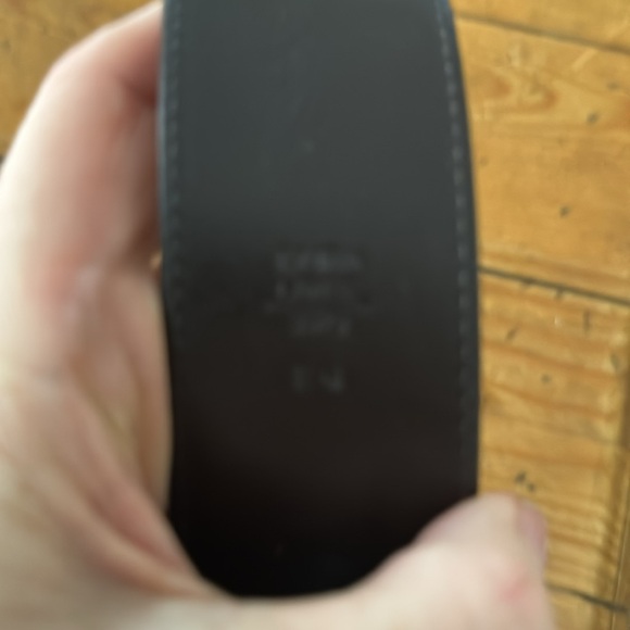 Beautiful blue suede belt - Picture 4 of 4